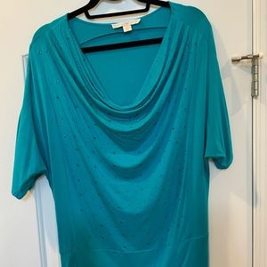 Paton proper blue blouse with embellishments
